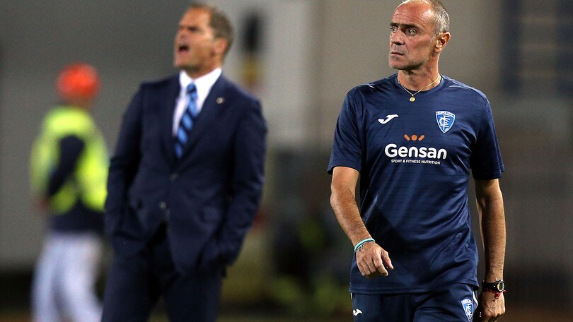 Serie A Empoli, Martusciello: «Mai mollato contro una grande Inter»