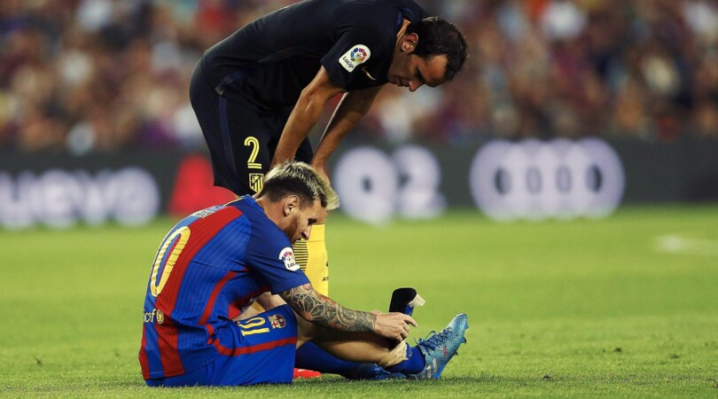 Liga, Barcellona: stop di tre settimane per Messi