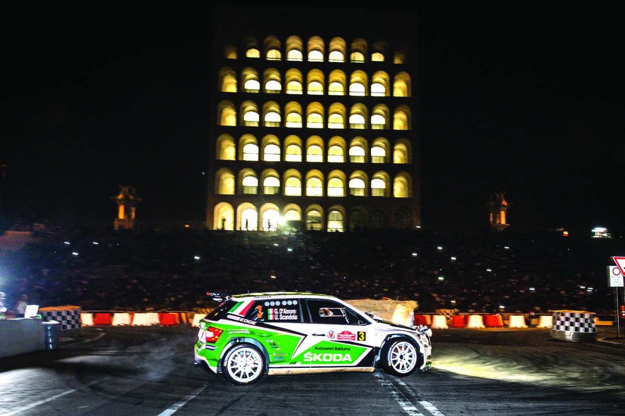 Spettacolo motori con il Rally di Roma
