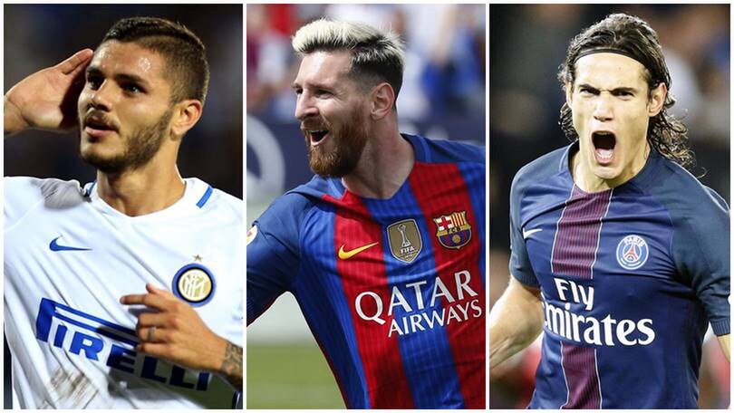 Inter, Icardi è il migliore d'Europa: meglio di Messi e Cavani
