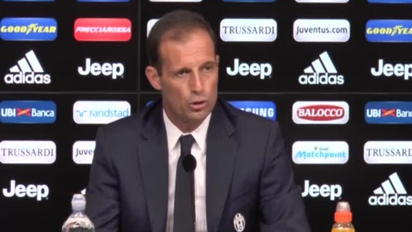 Allegri: "Se Sarri non va in conferenza dispiace per giornalisti"