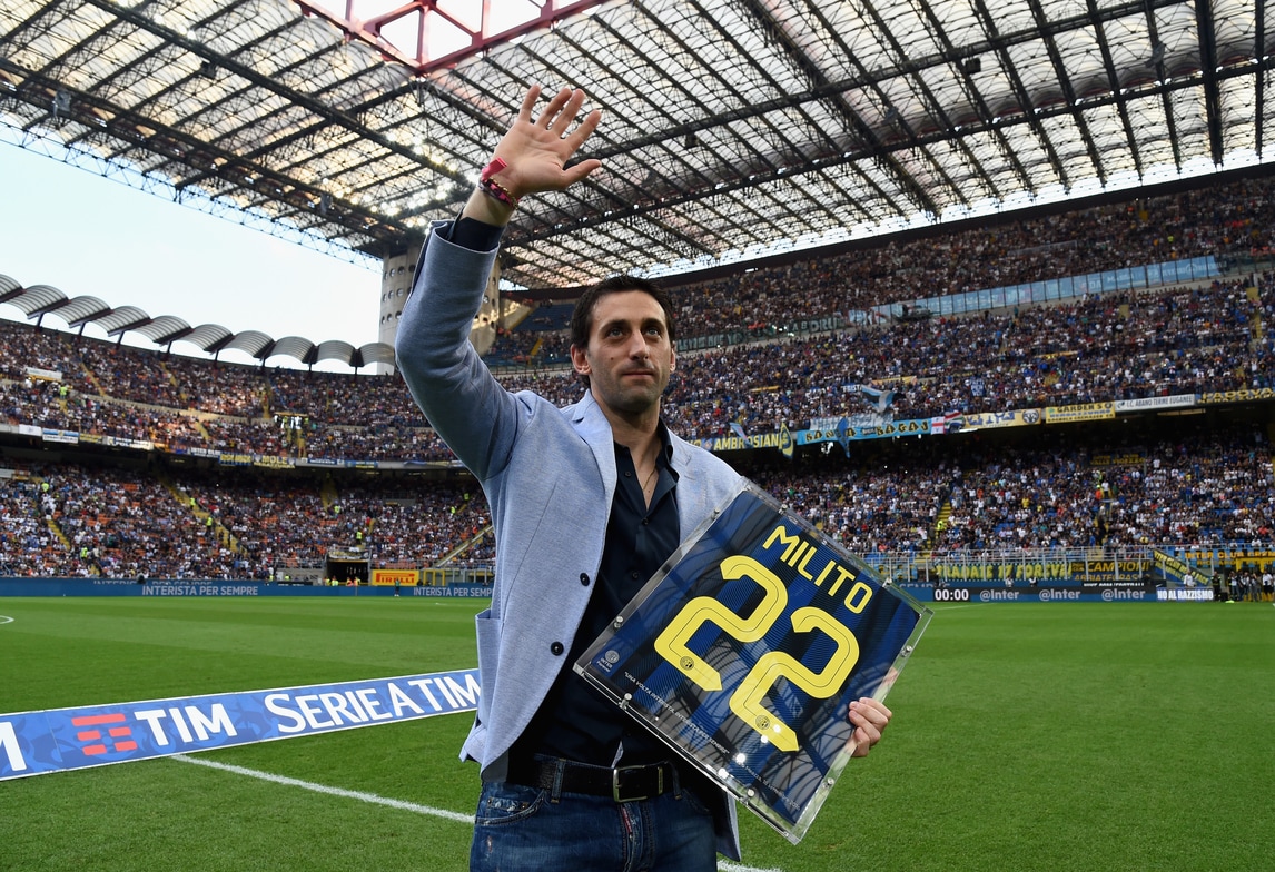 Inter, Milito e Samuel alla Pinetina