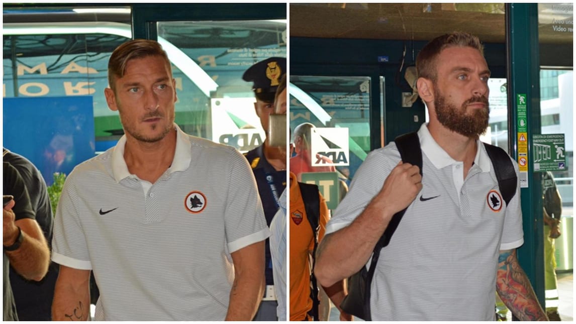 Roma: Totti e De Rossi in partenza per Torino