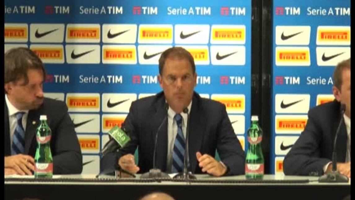 De Boer: "Kondogbia deve ascoltare di più. Con Brozovic parlerò domani"