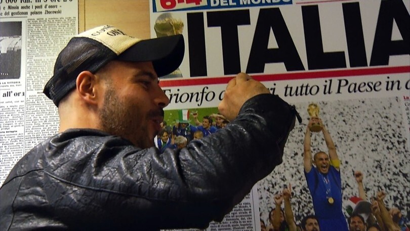 Marco D'Amore, video per Cannavaro: «Fabio, sono al Corriere dello Sport!»