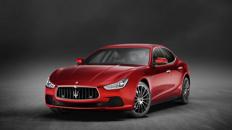 Maserati Ghibli in Paris tech  upgrades