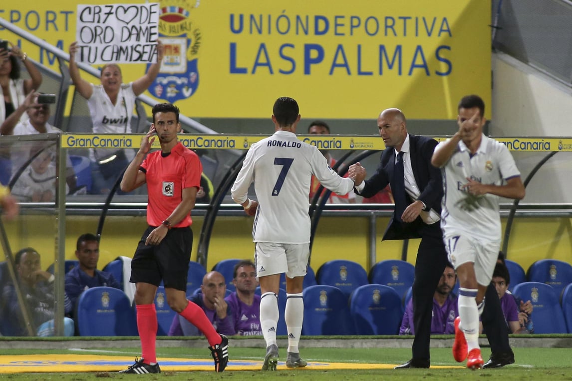 Ronaldo sostituito si sfoga: «Preso per il c....!» Zidane: «Cristiano è intelligente»