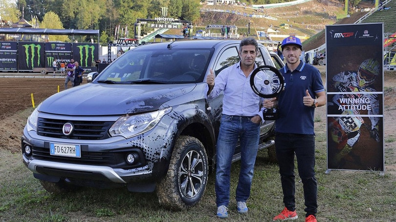 Fiat Fullback e Tony Cairoli al Motocross delle Nazioni