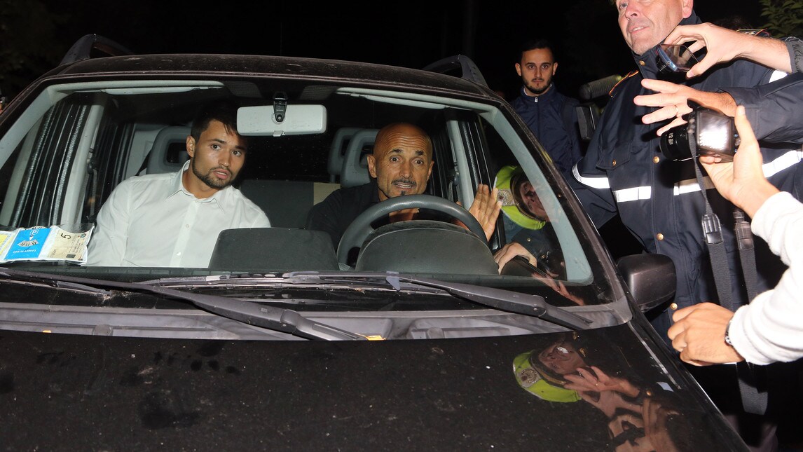 Compleanno Totti, ecco Spalletti con il figlio Samuele