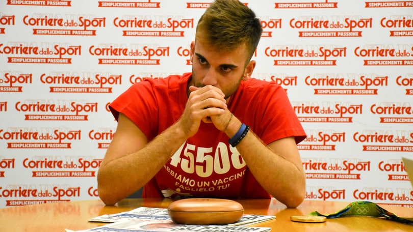 Daniele Garozzo, ospite del Corriere dello Sport
