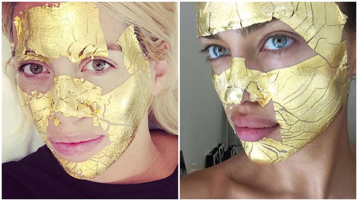 Da Irina Shayk a Wanda Nara, tutte pazze per la maschera d'oro