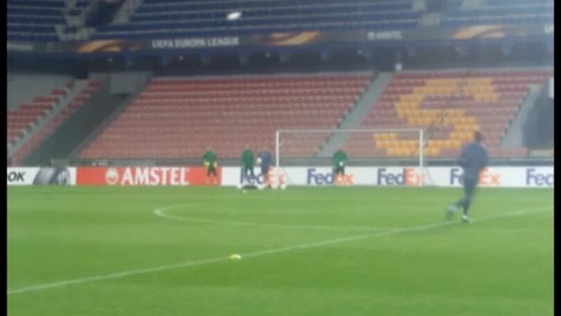 De Boer si allena con l'Inter