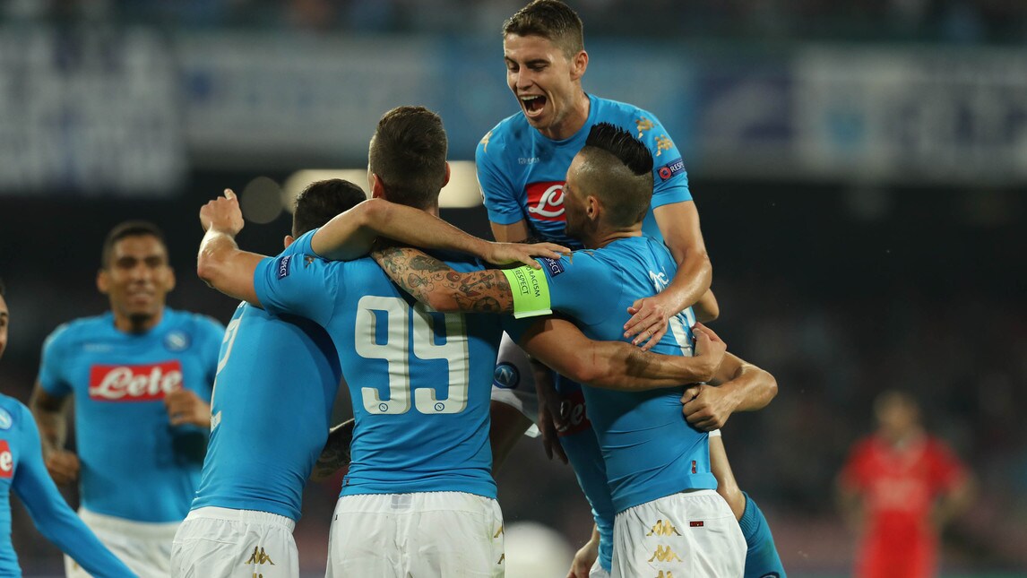 Napoli-Benfica 4-2: che show gli azzurri al San Paolo