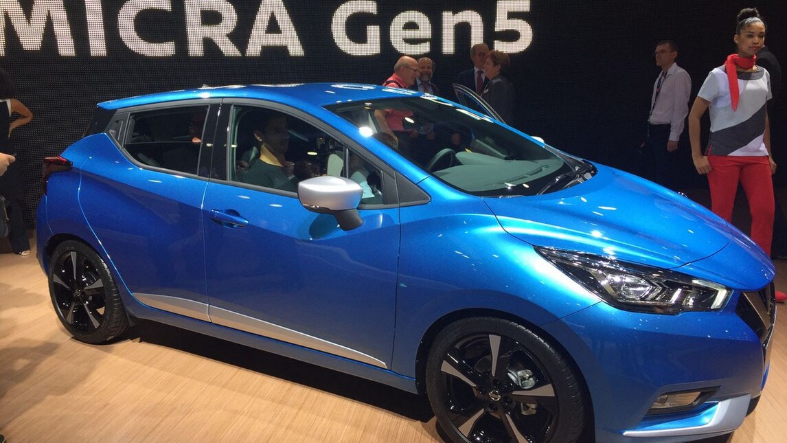 Nissan Micra 2017 live parigi: foto