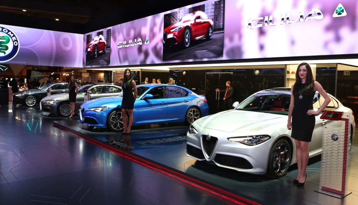 Alfa Romeo Giulia Veloce al Salone di Parigi