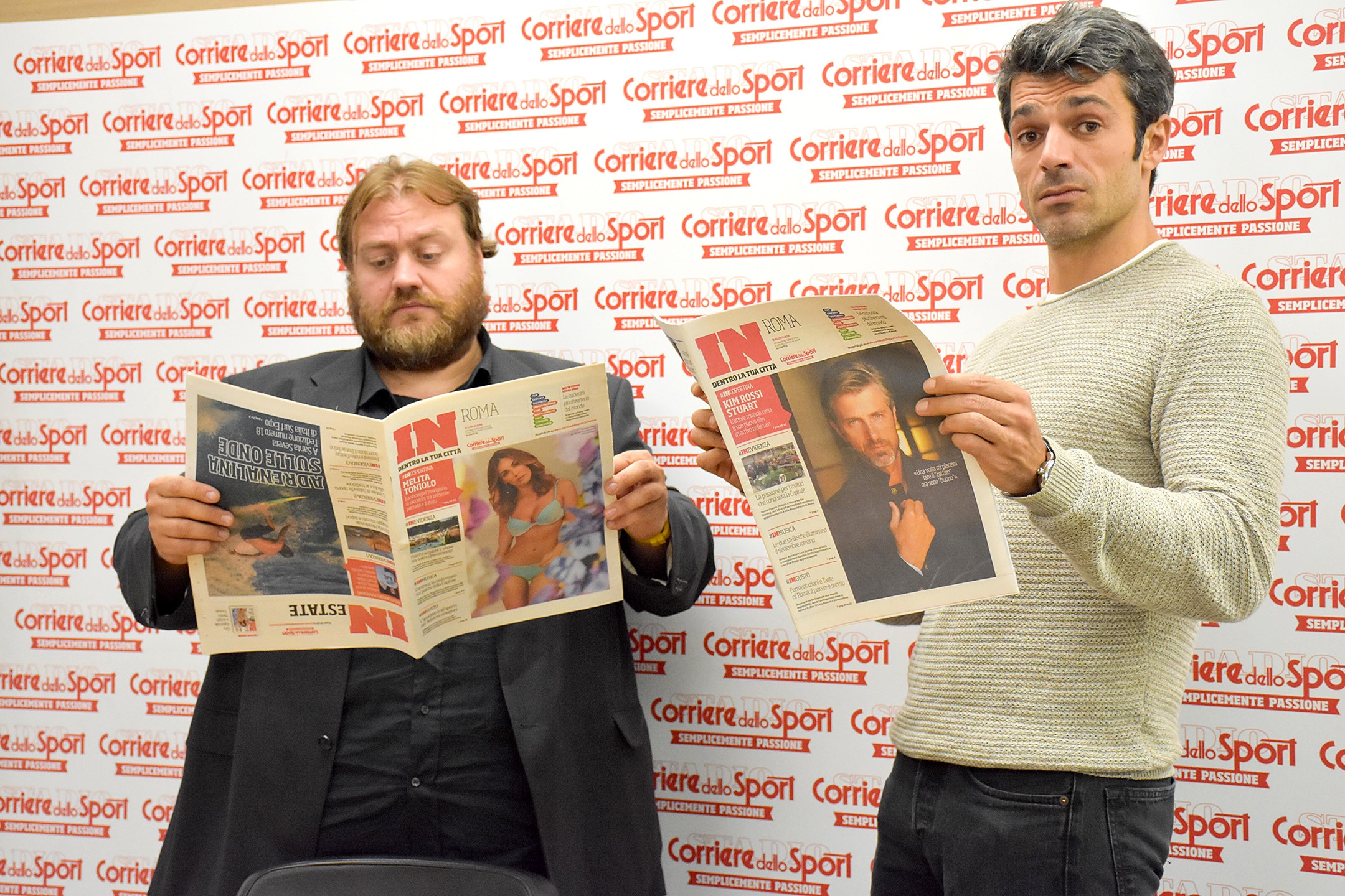 Argentero e Fresi in sala con Al posto tuo