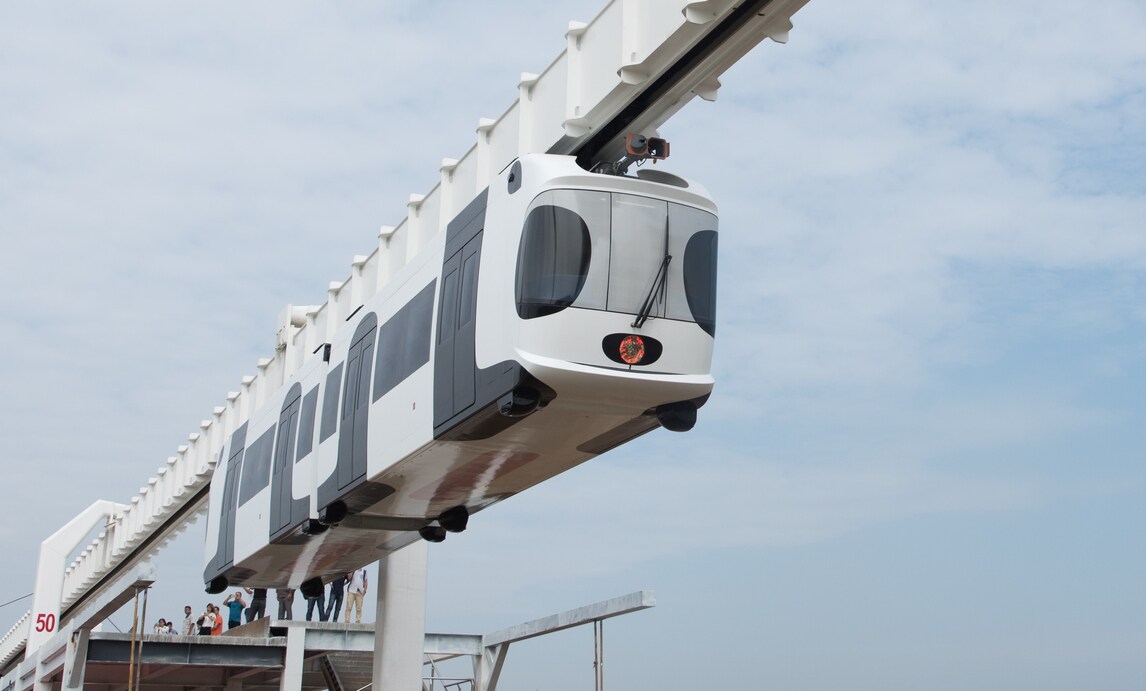 In Cina tutto è possibile: ecco il treno volante