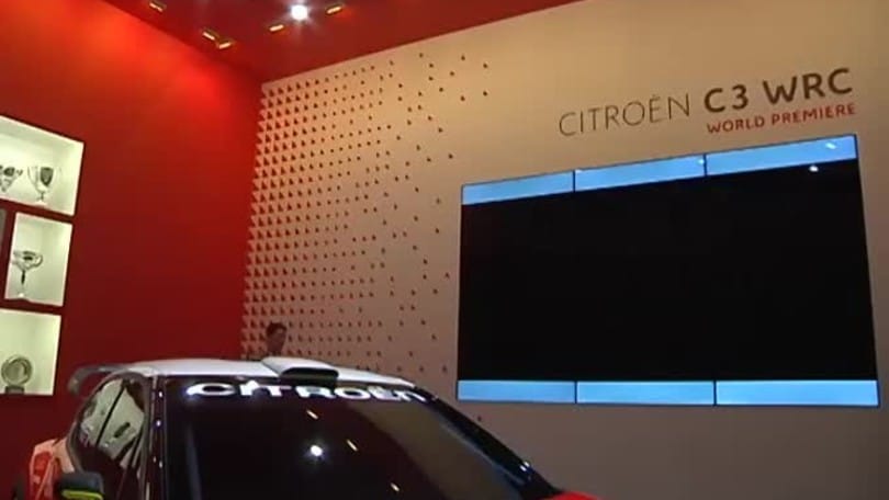 Salone di Parigi - Citroen C3 WRC in anteprima mondiale
