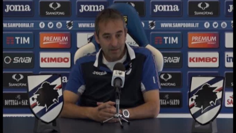 Giampaolo: "Bisognerà sempre proporre gioco"