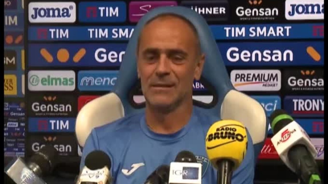 Martusciello: "Empoli, proviamoci a metterli in difficoltà"