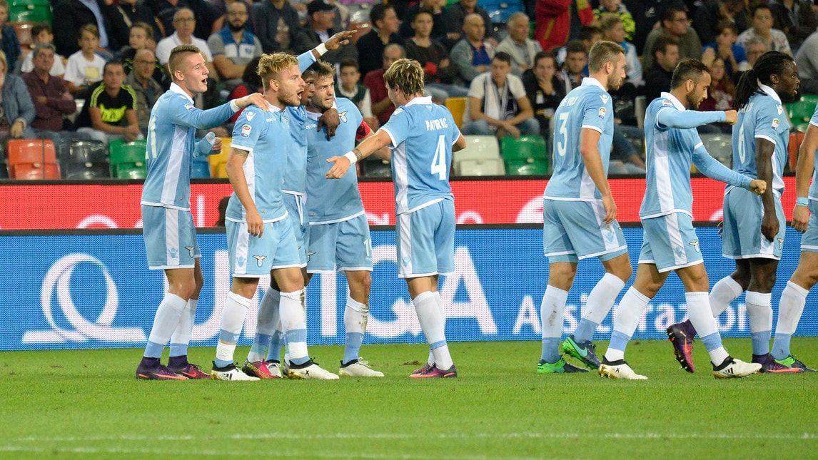 Udinese-Lazio 0-3: Immobile-Keita, che show i biancocelesti!
