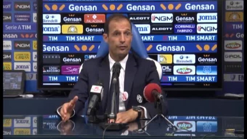 Allegri: "Vittoria importante, manteniamo la prima posizione"