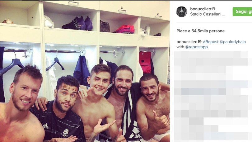 Da Higuain a Dybala: per Juve posa social dopo la vittoria