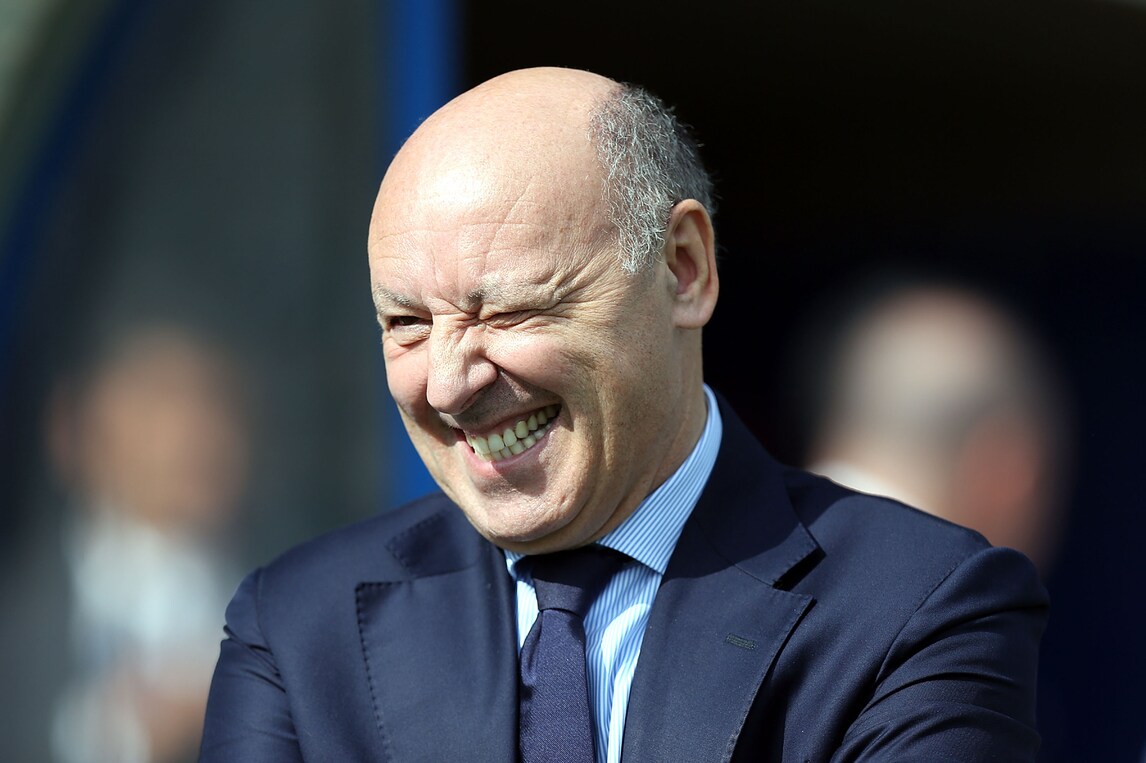 Marotta: «Parole di De Laurentiis? La Juventus lavora bene»
