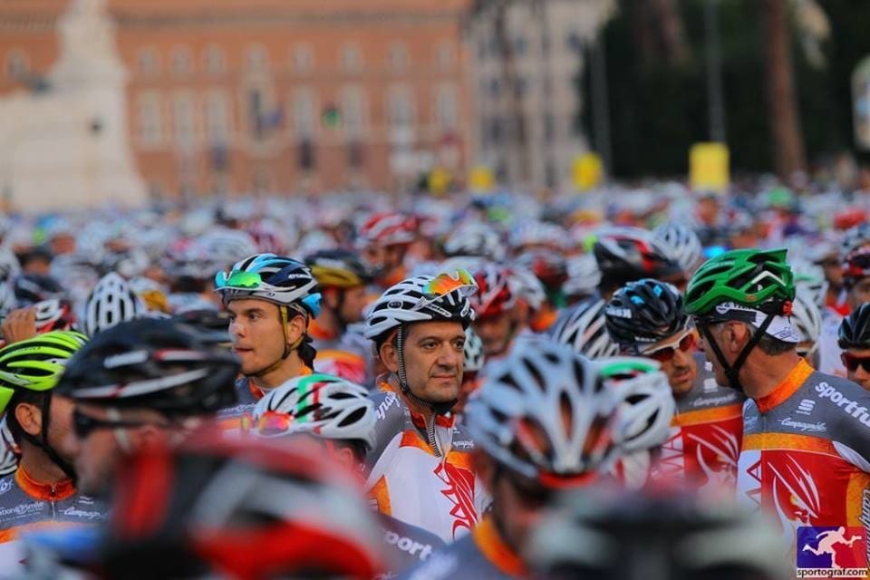 Pedalata per il terremoto e Granfondo Campagnolo Roma