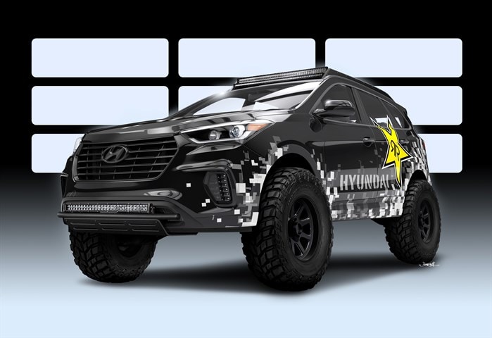 Hyundai Santa Fe diventa un mostro da 1000 cv