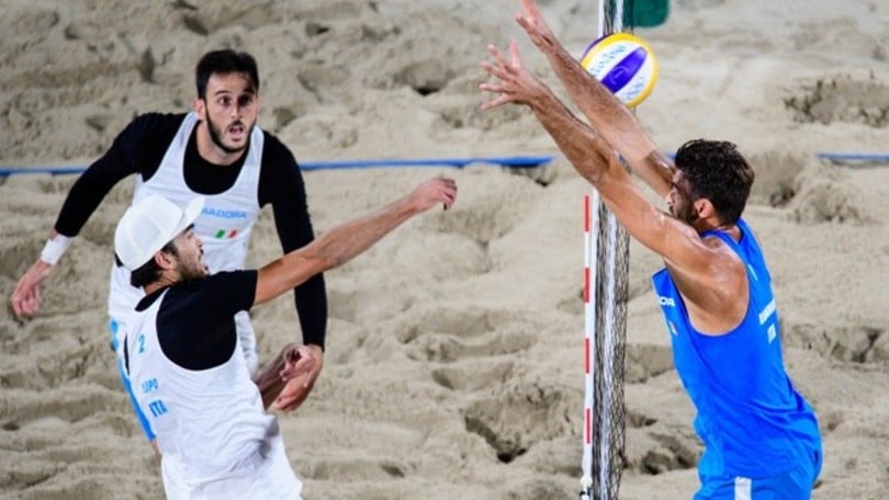Beach Volley: Lupo-Nicolai e Ranghieri-Carambula si sfidano a Roma