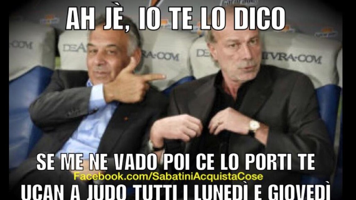 Sabatini acquista cose. L'ironia del web sull'ex ds della Roma