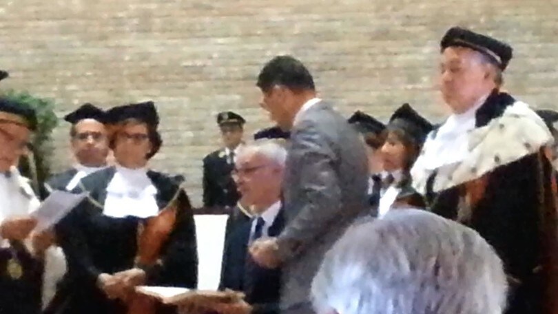 Laurea honoris causa a Ranieri