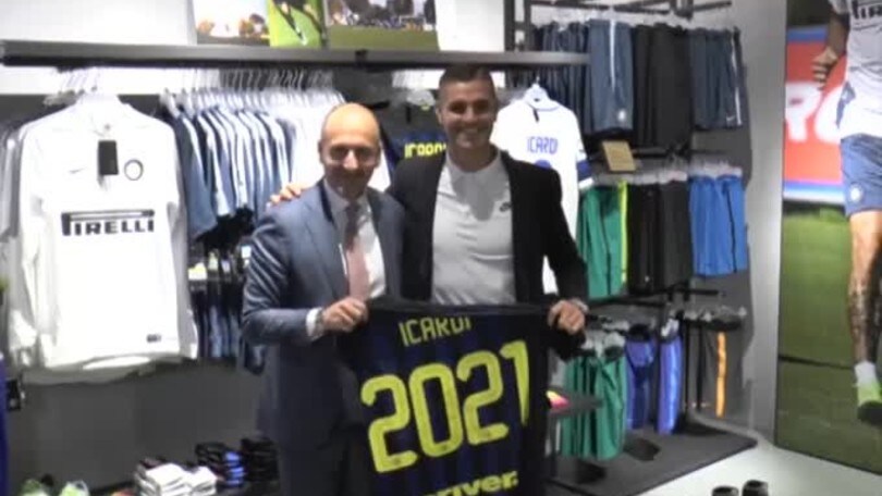 Inter: Icardi rinnova fino al 2021