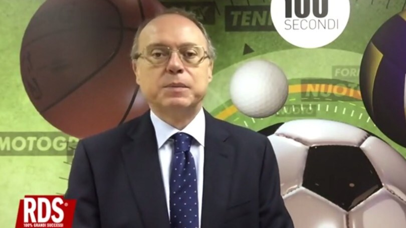 I 100 secondi di Alessandro Vocalelli: «E Totti rivela di voler allenare...»