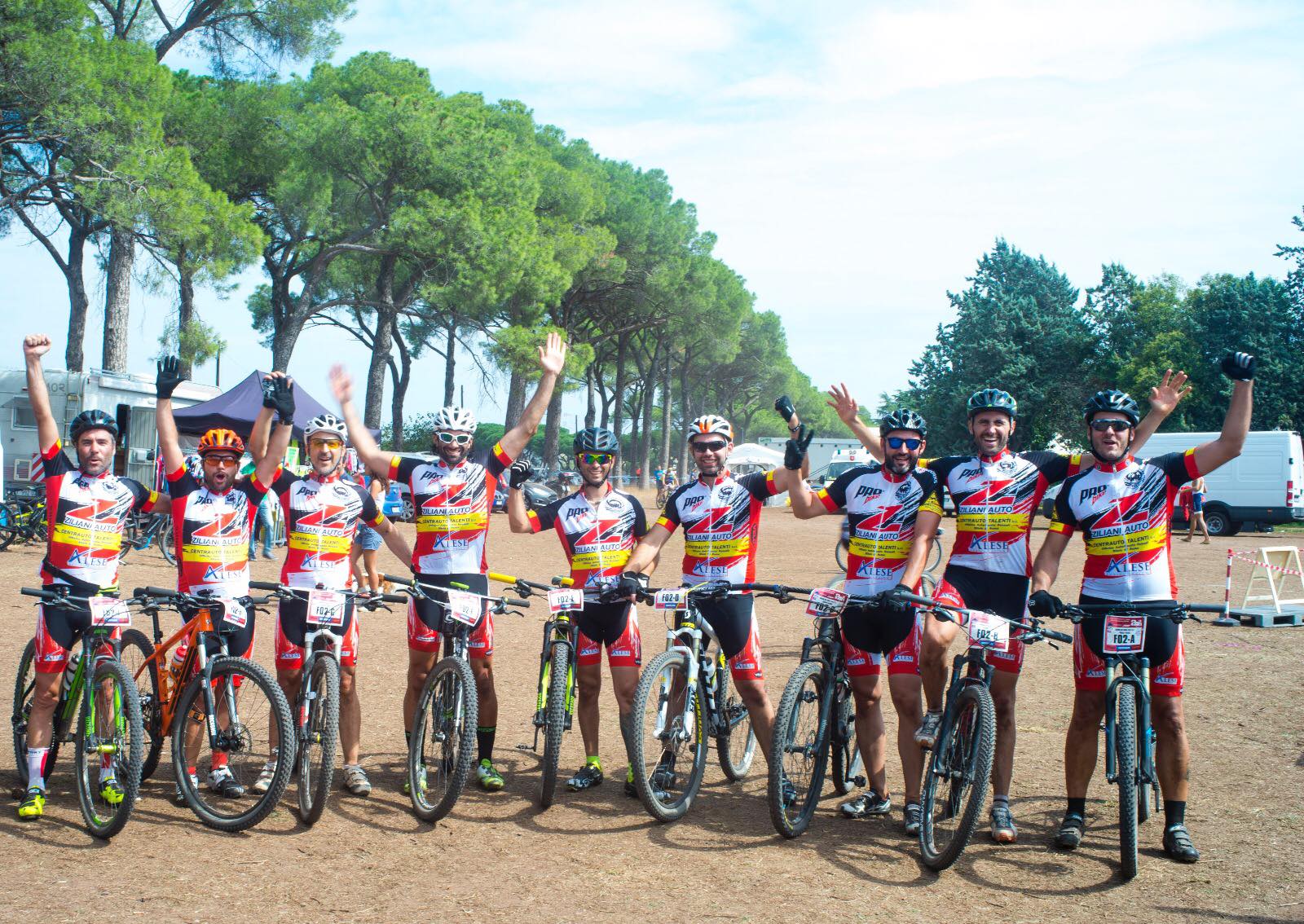 Il Team del Corriere dello Sport al via anche senza la “Signora Pina”