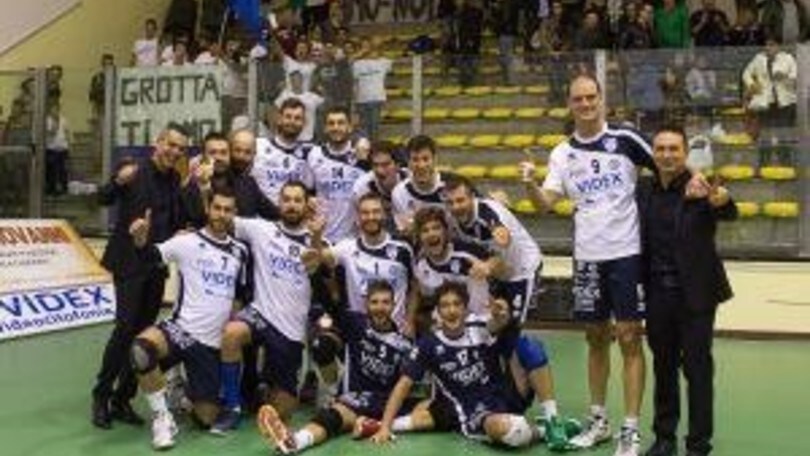 Volley: A2 Maschile, Grottazzolina brinda all'esordio