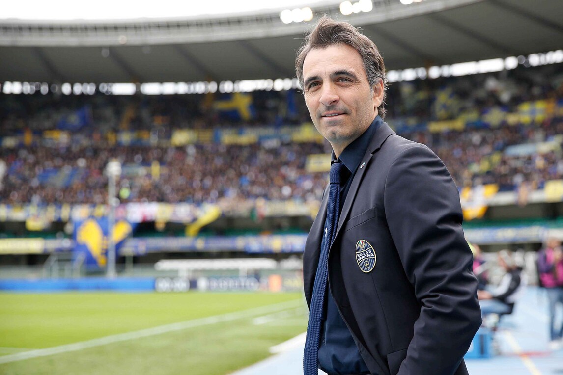 Serie B Verona, Pecchia: «Pazzini? Un vero riferimento»