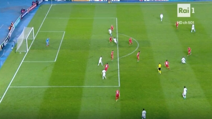 Macedonia-Italia Parolo, gol ingiustamente annullato: era in gioco