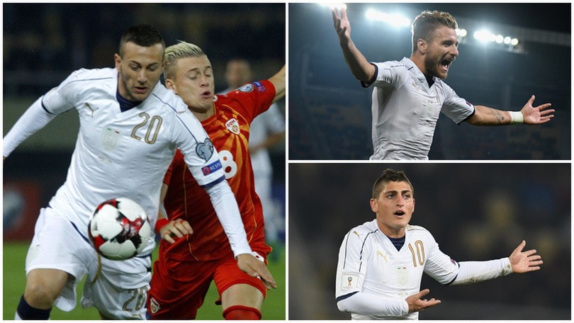 Macedonia-Italia, ecco top e flop degli azzurri
