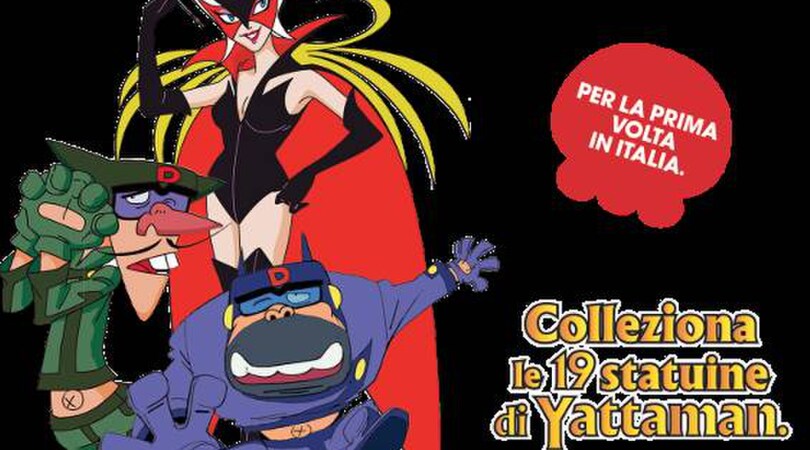 Yattaman collection: oggi in edicola la prima statuina