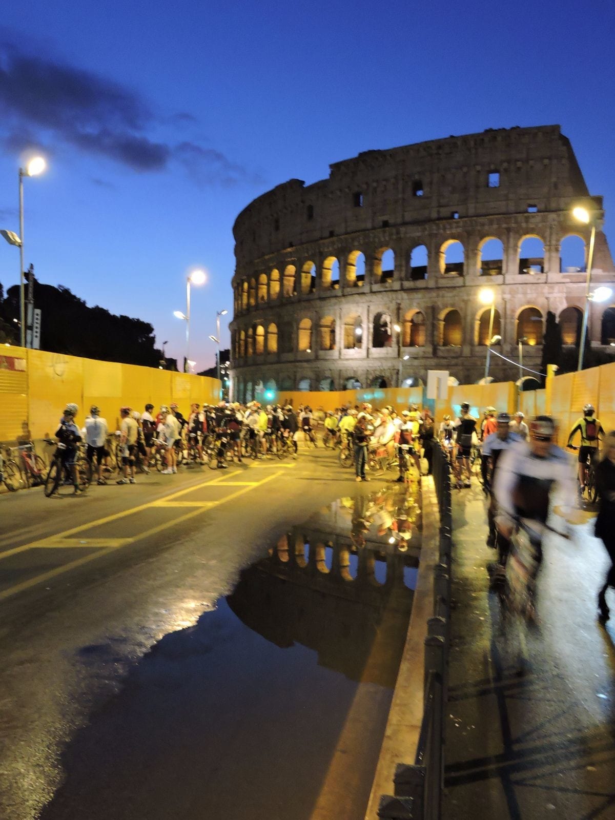 Granfondo Campagnolo di Roma: i 5500 al via
