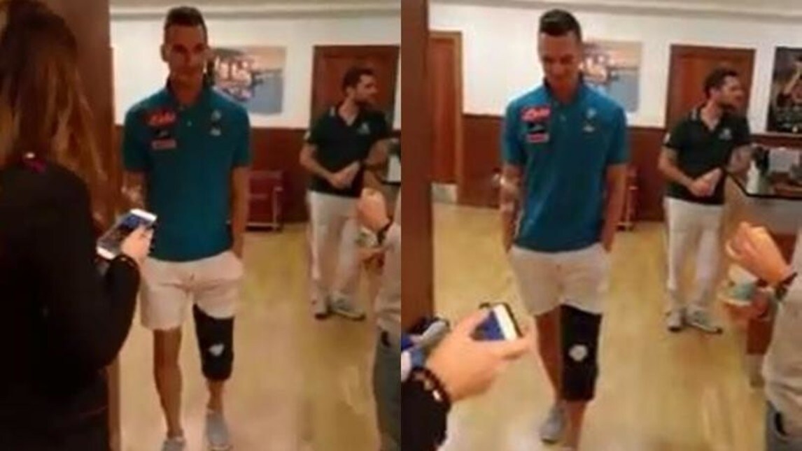 Milik, primi passi dopo l'operazione