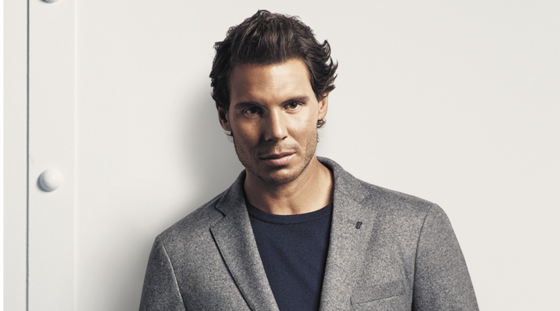 Rafael Nadal per la collezione Tailored di Tommy Hilfiger
