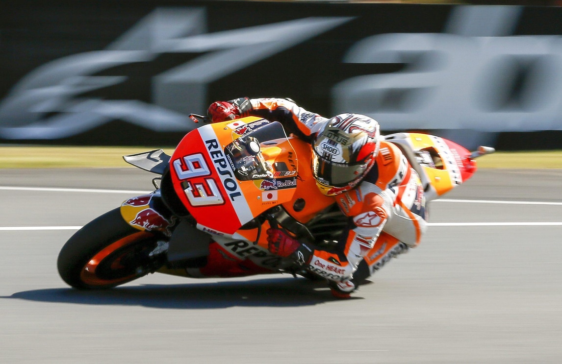 MotoGp Giappone: Marquez avanti, Rossi settimo. Lorenzo, che brivido!