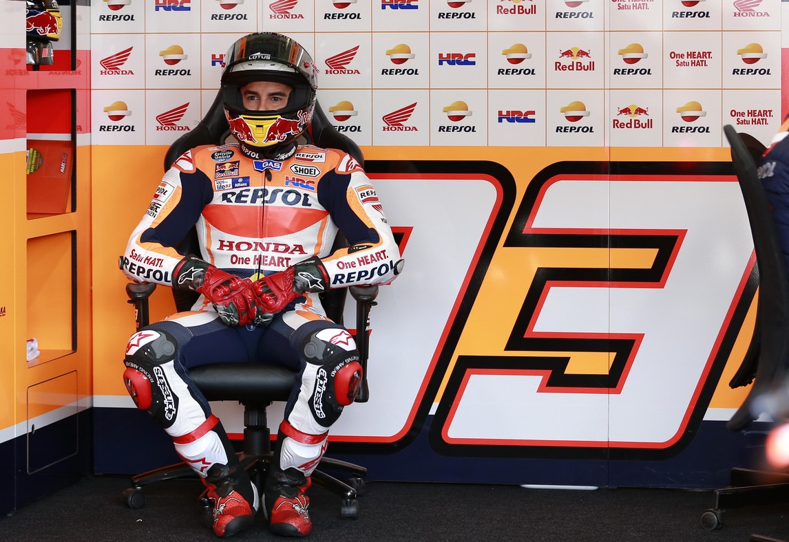 MotoGp Giappone, Marquez: «Errore ci sta, ma mi sento forte»