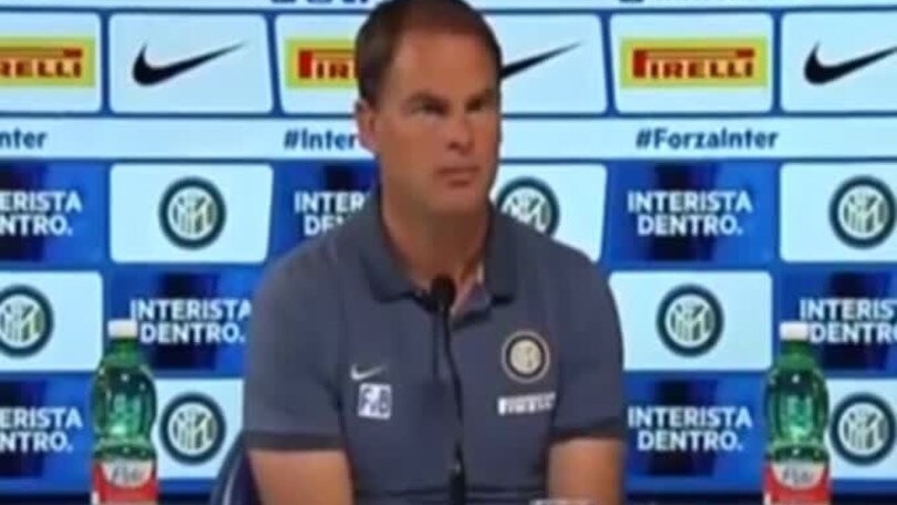 De Boer: "Difficoltà in casa? Dobbiamo migliorare"
