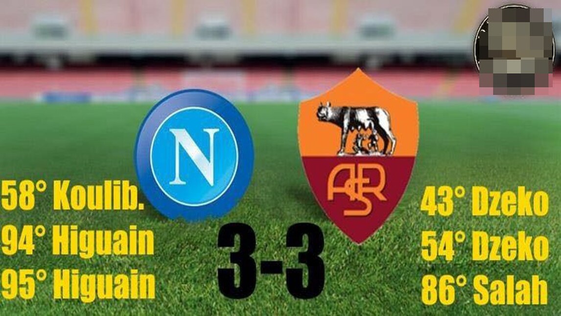 Napoli ko contro la Roma, il web non perdona