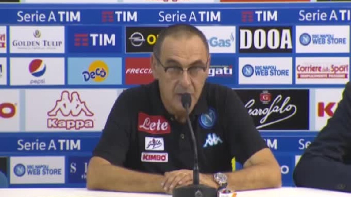 Sarri: "Un episodio ha cambiato tutto"