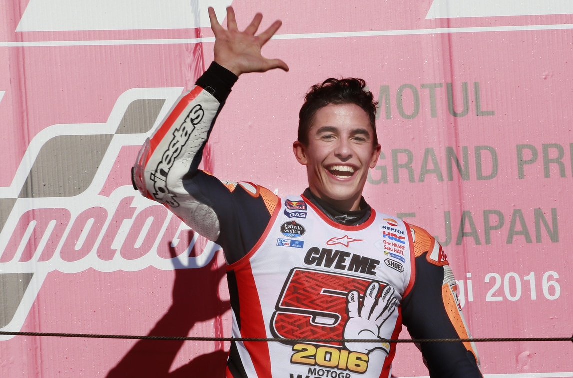 MotoGp, manita Marquez: quinto mondiale vinto!